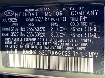 2026 Hyundai Palisade Limited AWD