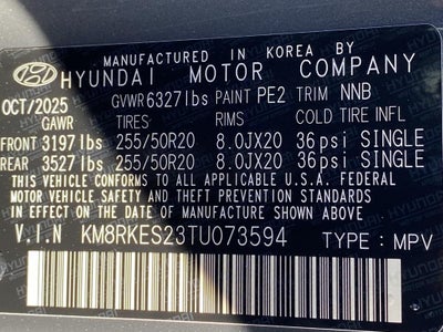 2026 Hyundai Palisade Limited AWD