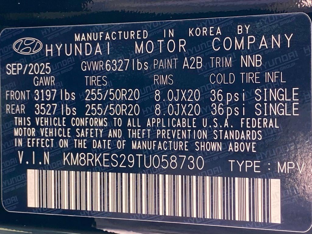 2026 Hyundai Palisade Limited AWD