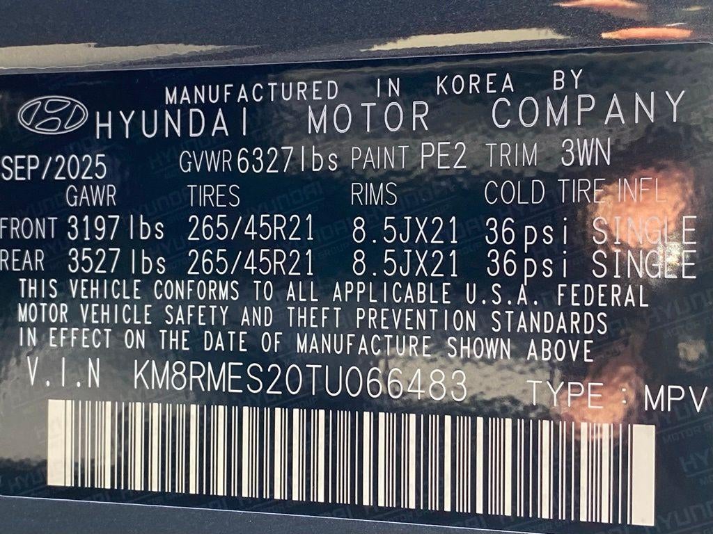 2026 Hyundai Palisade Calligraphy AWD