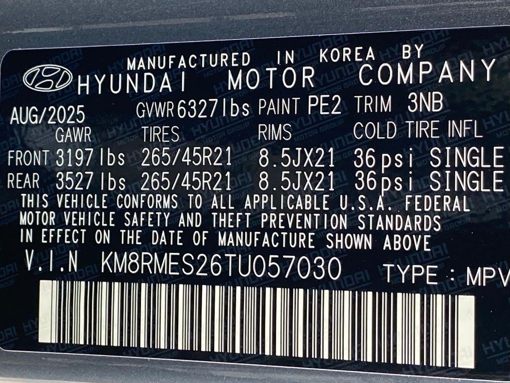 2026 Hyundai Palisade Calligraphy AWD