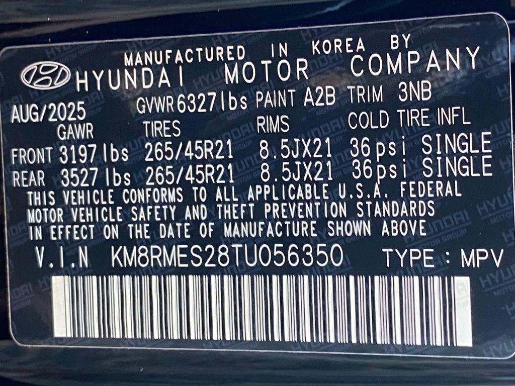 2026 Hyundai Palisade Calligraphy AWD