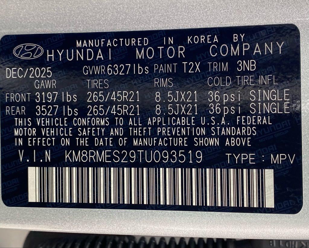 2026 Hyundai Palisade Calligraphy AWD