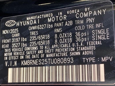 2026 Hyundai Palisade SEL Premium AWD