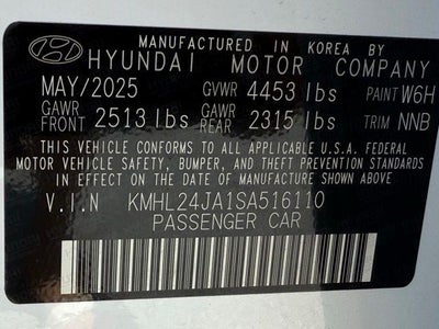 2025 Hyundai Sonata SE