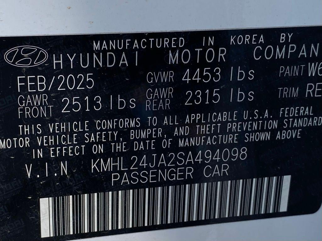 2025 Hyundai Sonata SE