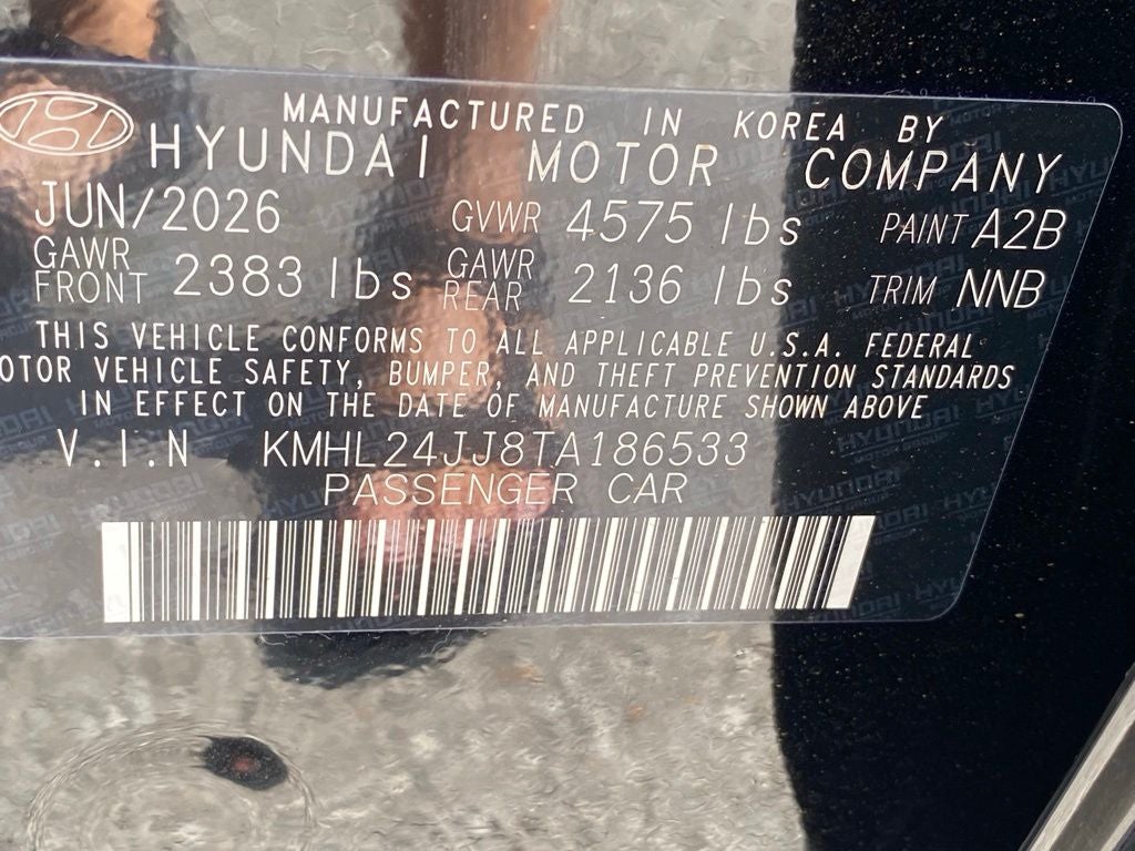 2026 Hyundai Sonata Hybrid Blue