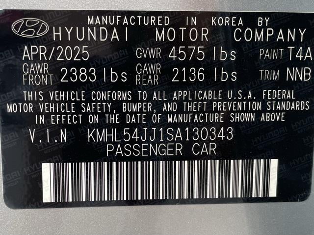 2025 Hyundai Sonata Hybrid Limited