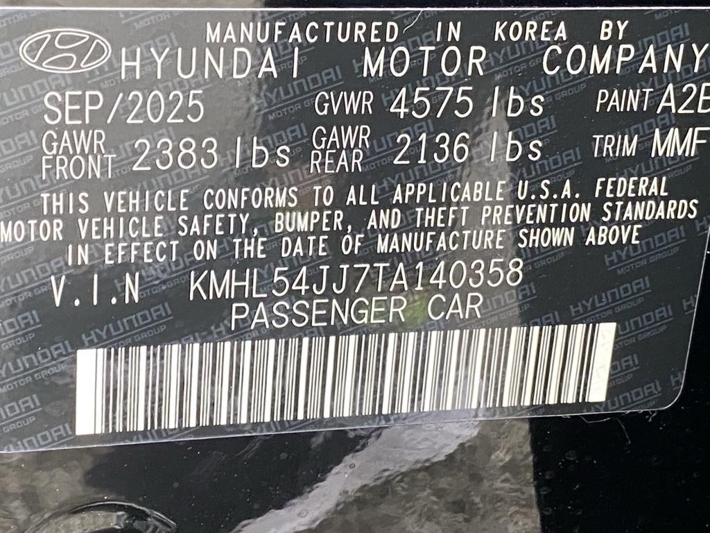 2026 Hyundai Sonata Hybrid Limited