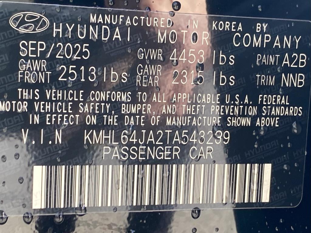 2026 Hyundai Sonata SEL Sport