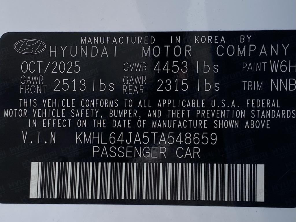 2026 Hyundai Sonata SEL Sport