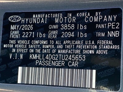2026 Hyundai Elantra SE