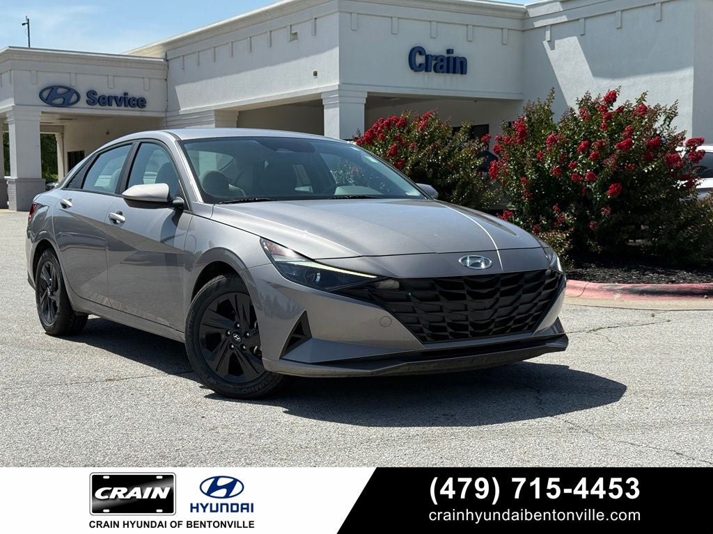 2023 Hyundai Elantra Hybrid Blue