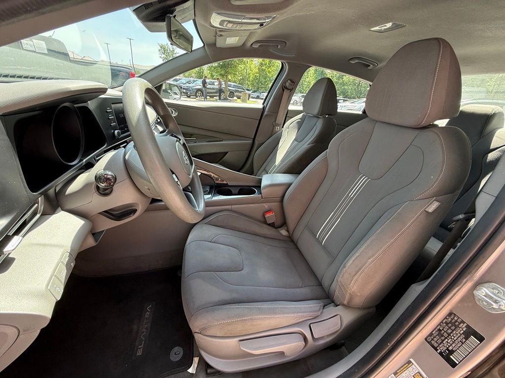 2023 Hyundai Elantra Hybrid Blue