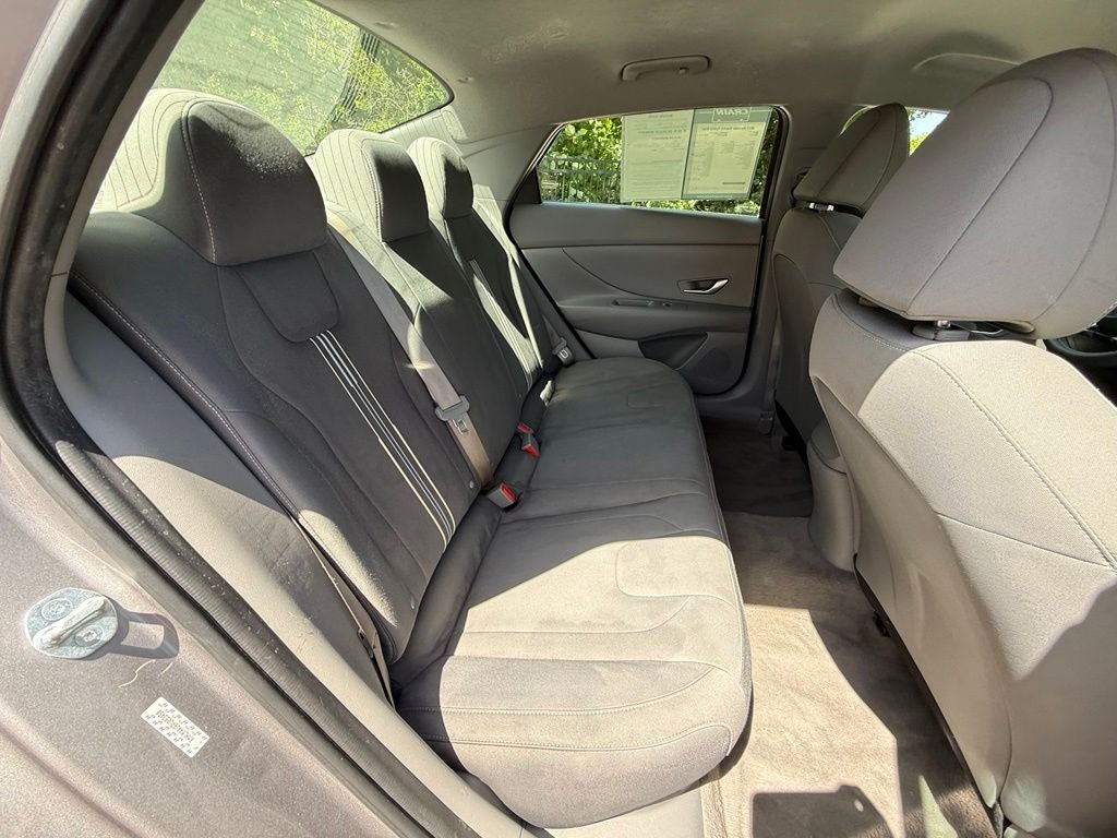 2023 Hyundai Elantra Hybrid Blue