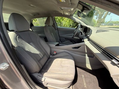 2023 Hyundai Elantra Hybrid Blue