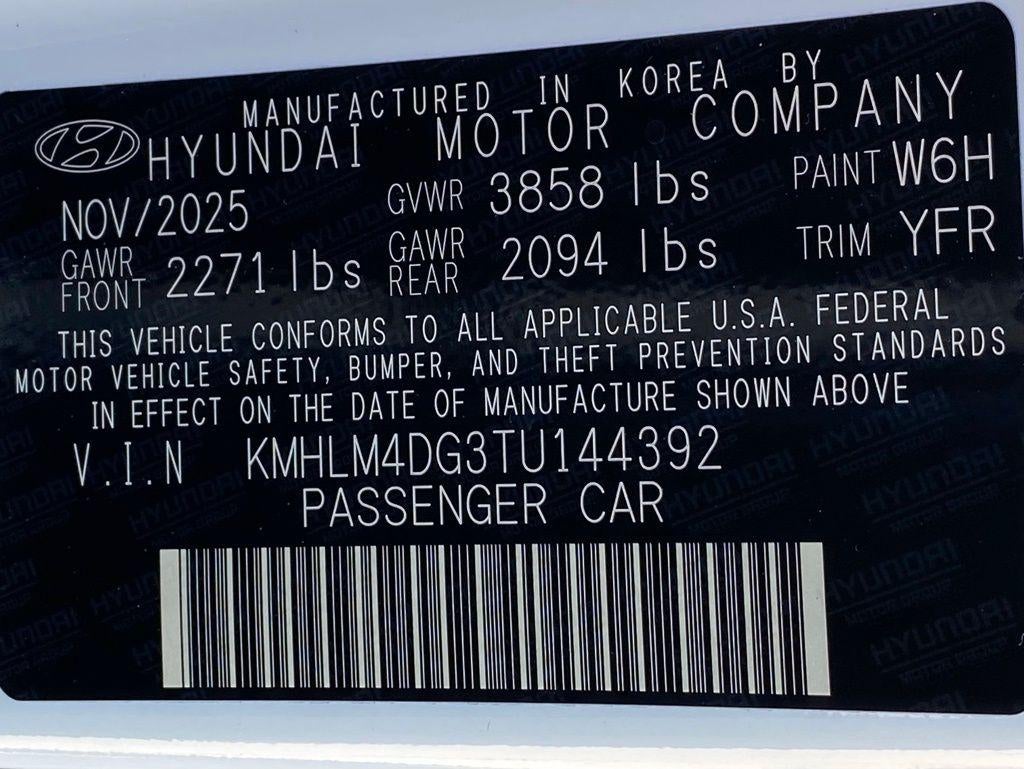 2026 Hyundai Elantra SEL Sport