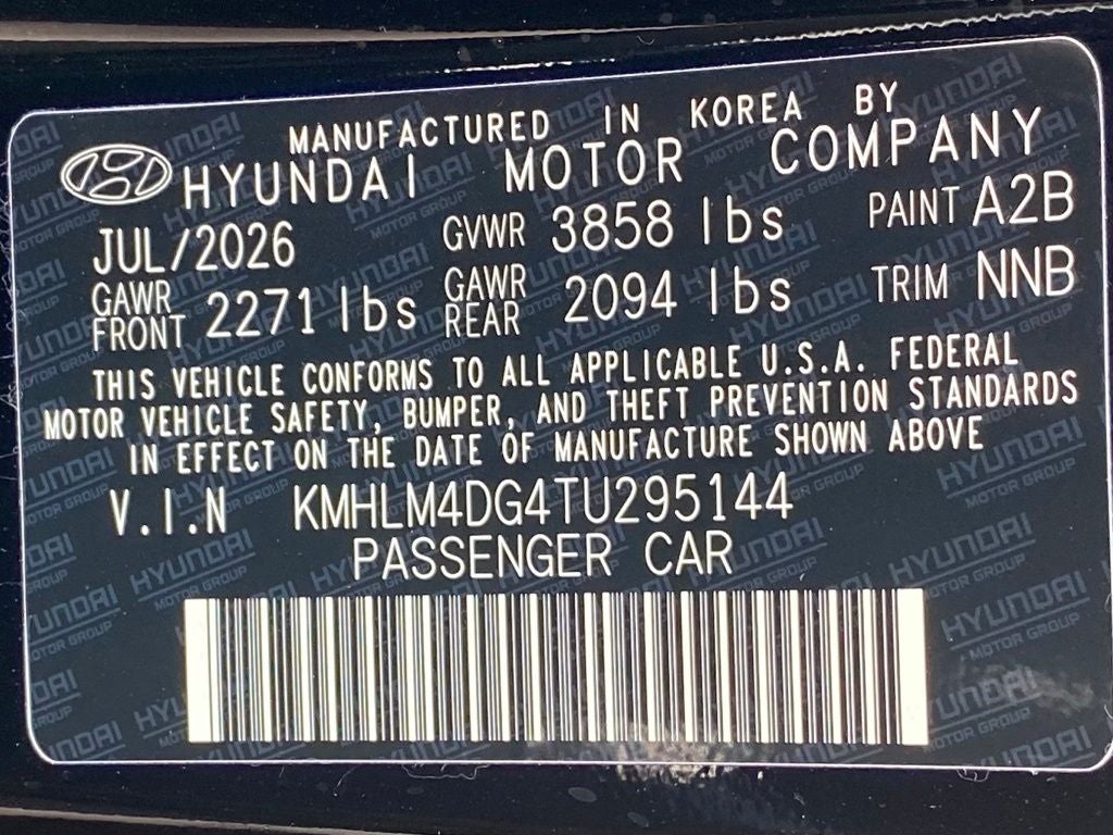 2026 Hyundai Elantra SEL Sport