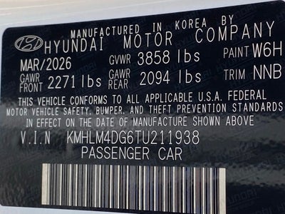 2026 Hyundai Elantra SEL Sport