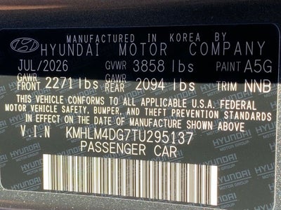2026 Hyundai Elantra SEL Sport