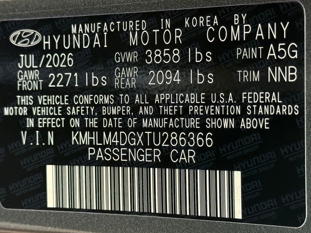 2026 Hyundai Elantra SEL Sport
