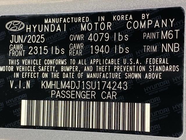 2025 Hyundai Elantra Hybrid SEL Sport