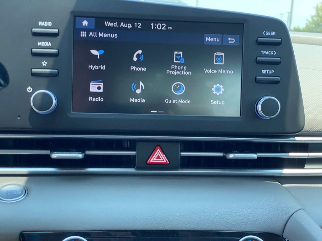2026 Hyundai Elantra Hybrid Blue