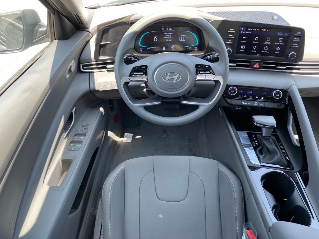 2026 Hyundai Elantra Hybrid Blue