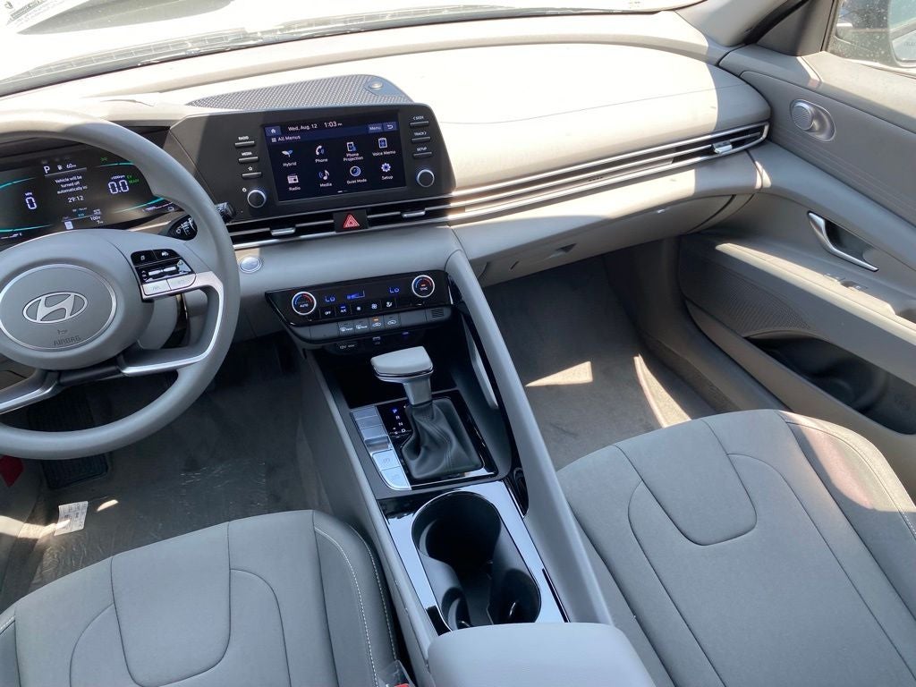 2026 Hyundai Elantra Hybrid Blue