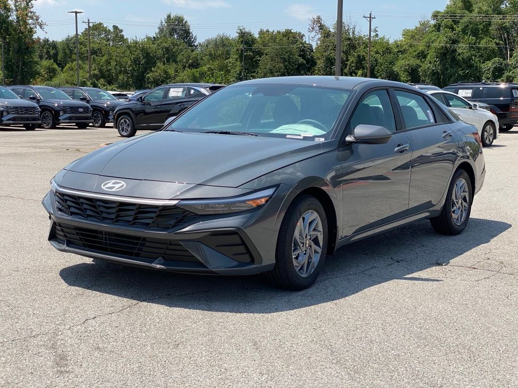 2026 Hyundai Elantra Hybrid Blue
