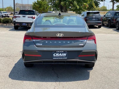 2026 Hyundai Elantra Hybrid Blue