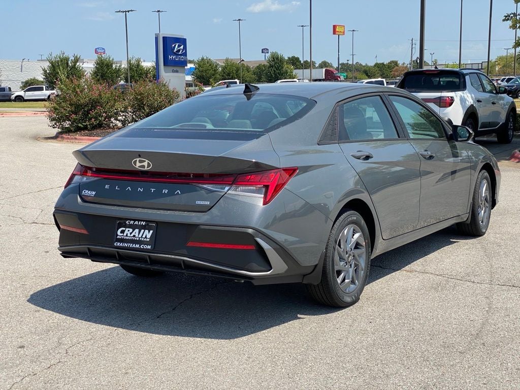 2026 Hyundai Elantra Hybrid Blue