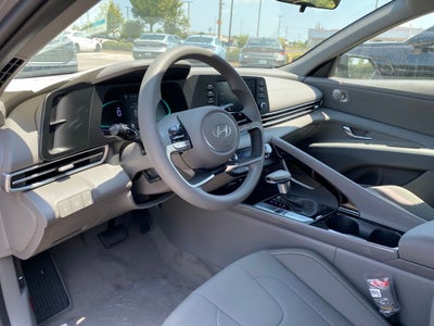 2026 Hyundai Elantra Hybrid Blue
