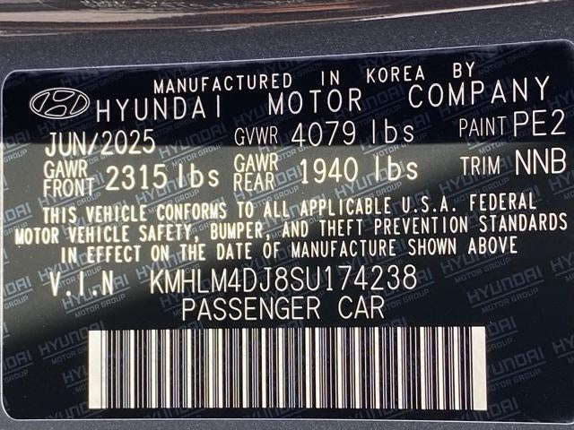 2025 Hyundai Elantra Hybrid SEL Sport