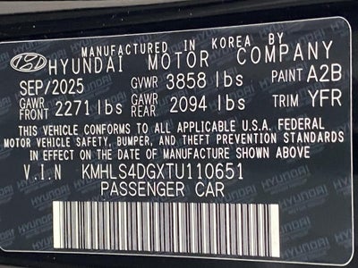 2026 Hyundai Elantra SEL Sport Premium