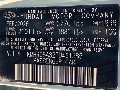 2026 Hyundai Venue SEL