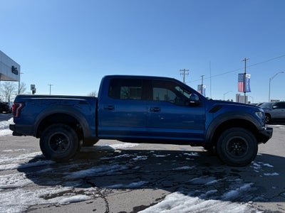 2018 Ford F-150 Raptor rapt tech pack,360 camera,stell bumper,twin moonro