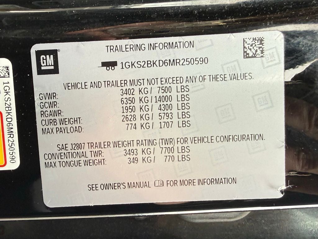 2021 GMC Yukon SLT