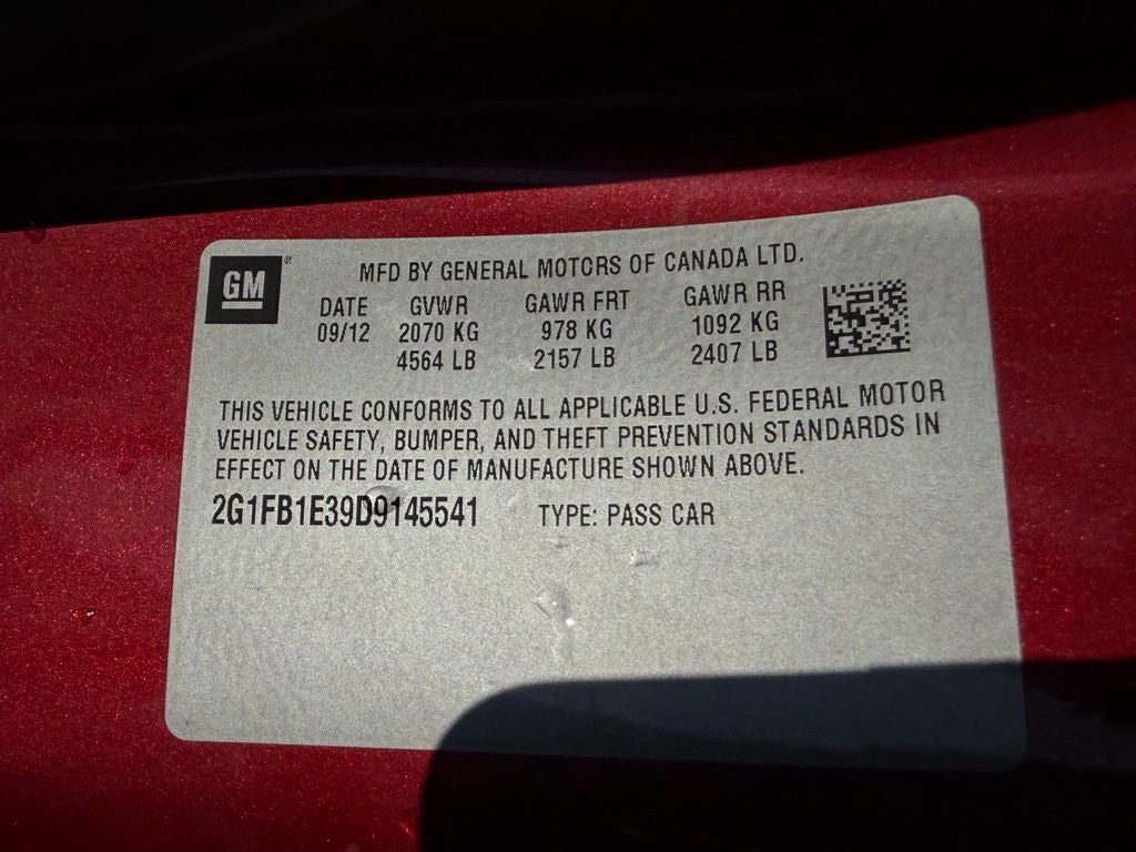 2013 Chevrolet Camaro 1LT