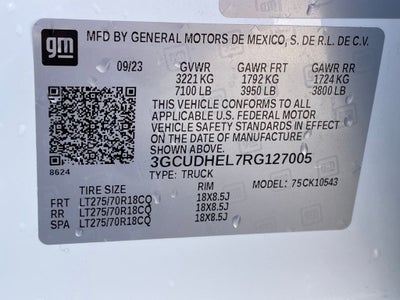 2024 Chevrolet Silverado 1500 ZR2