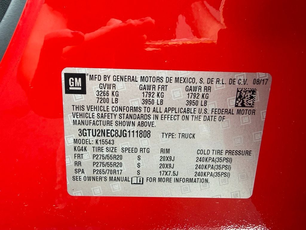 2018 GMC Sierra 1500 SLT