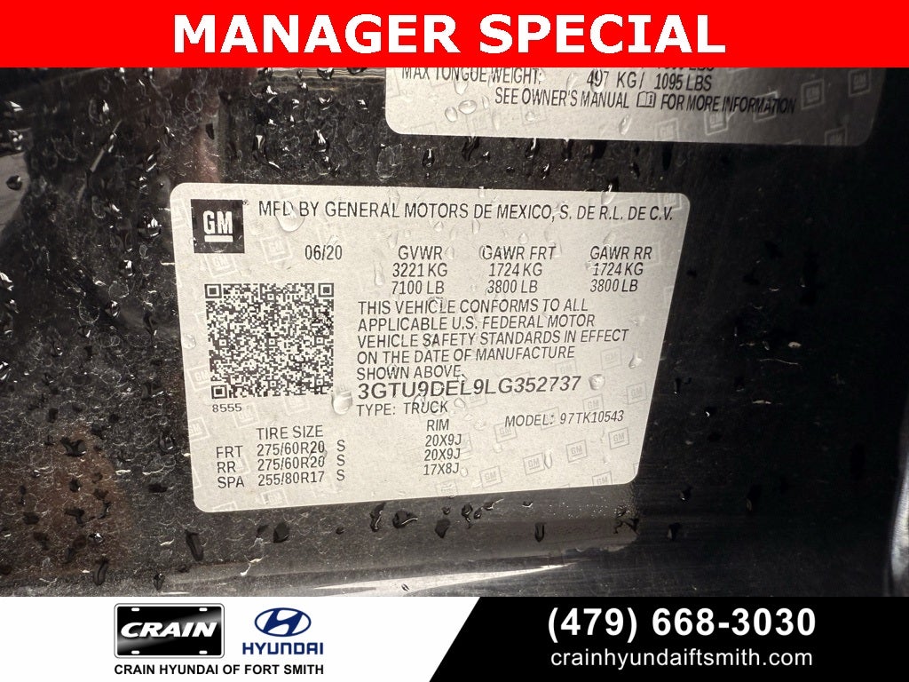 2020 GMC Sierra 1500 SLT