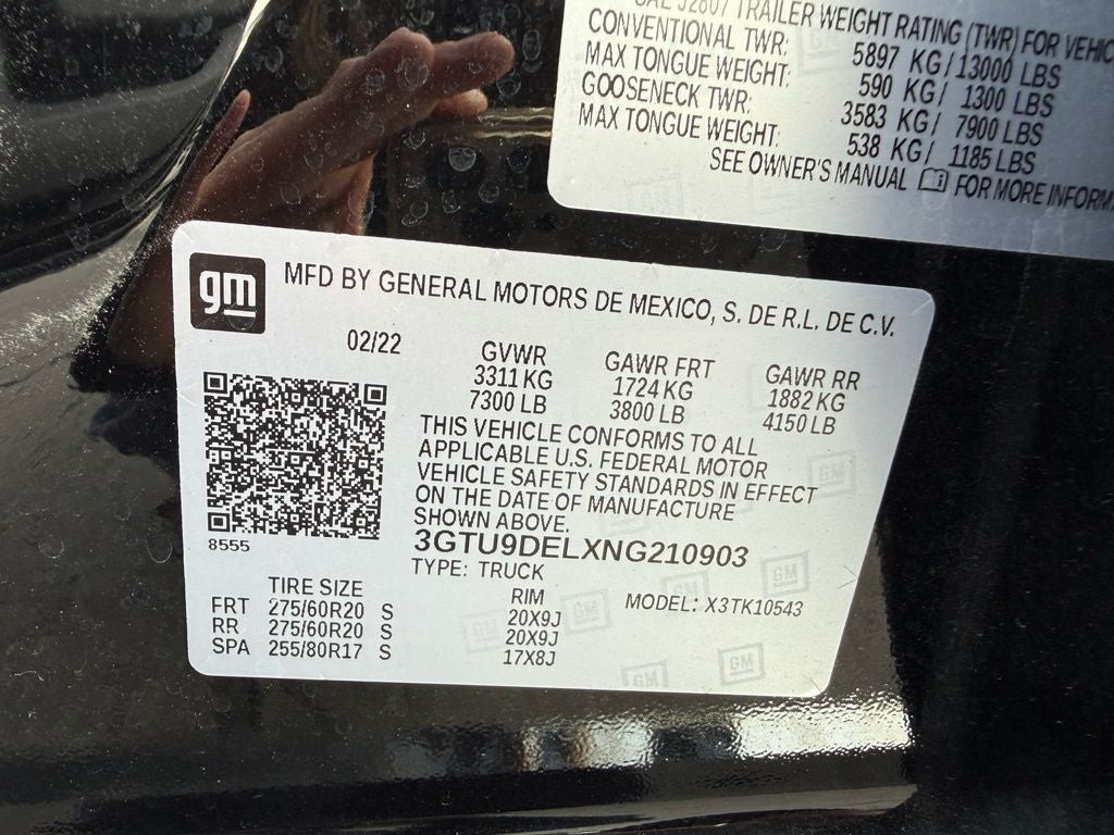 2022 GMC Sierra 1500 Limited SLT 6.2l,premium plus package