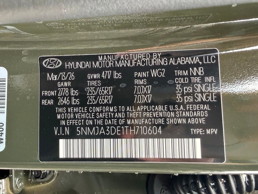 2026 Hyundai Tucson SE FWD