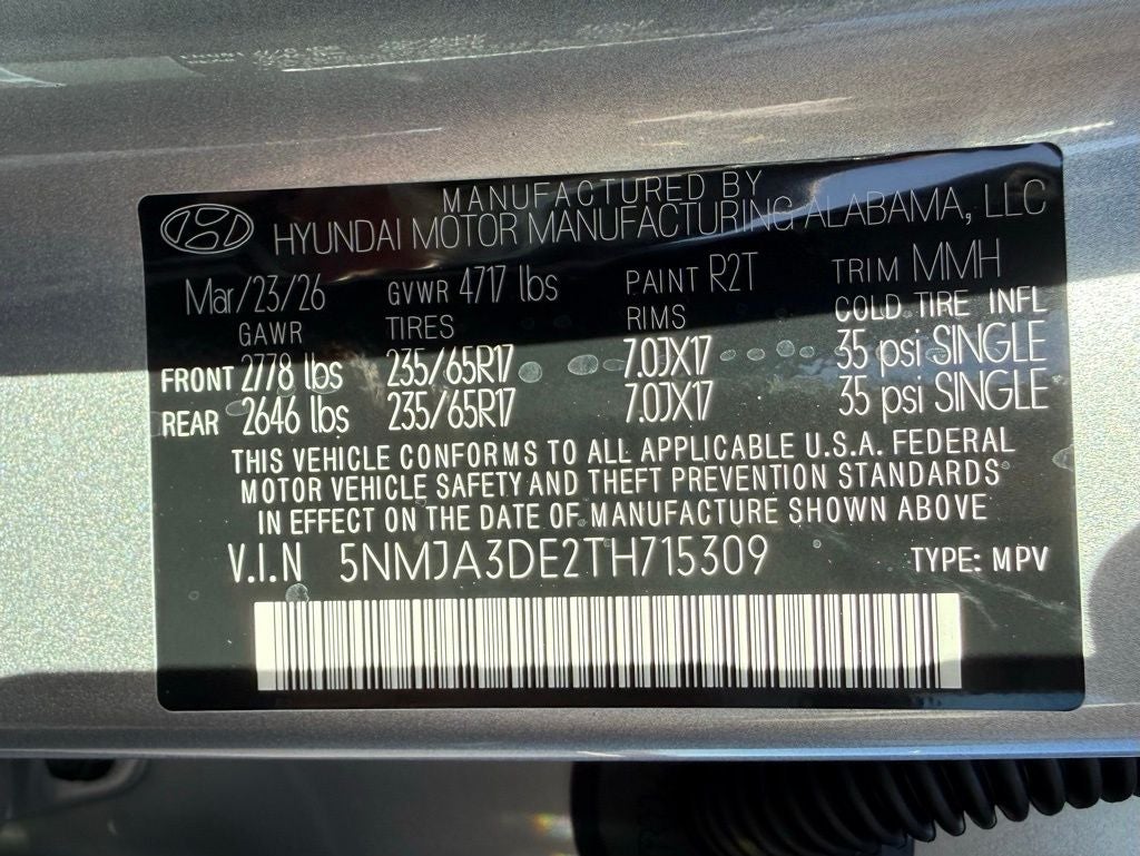 2026 Hyundai Tucson SE FWD