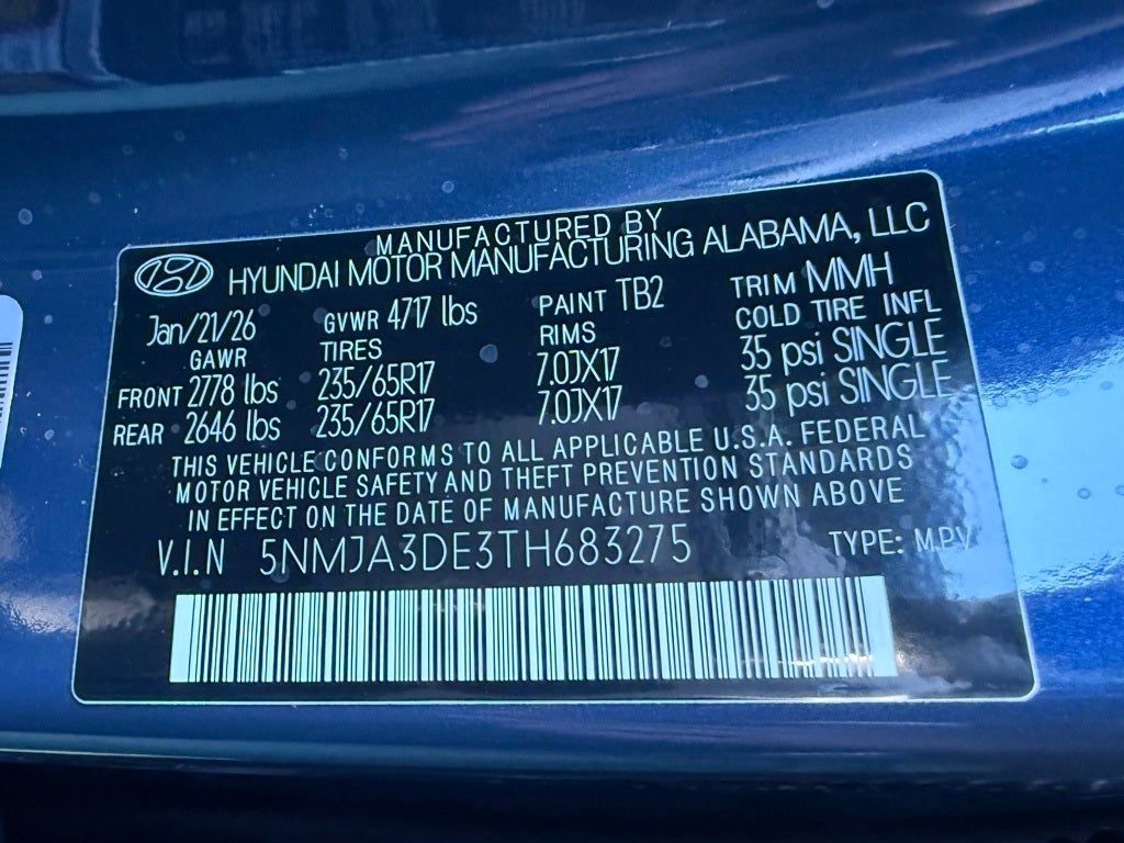 2026 Hyundai Tucson SE FWD