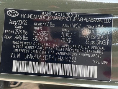 2026 Hyundai Tucson SE FWD