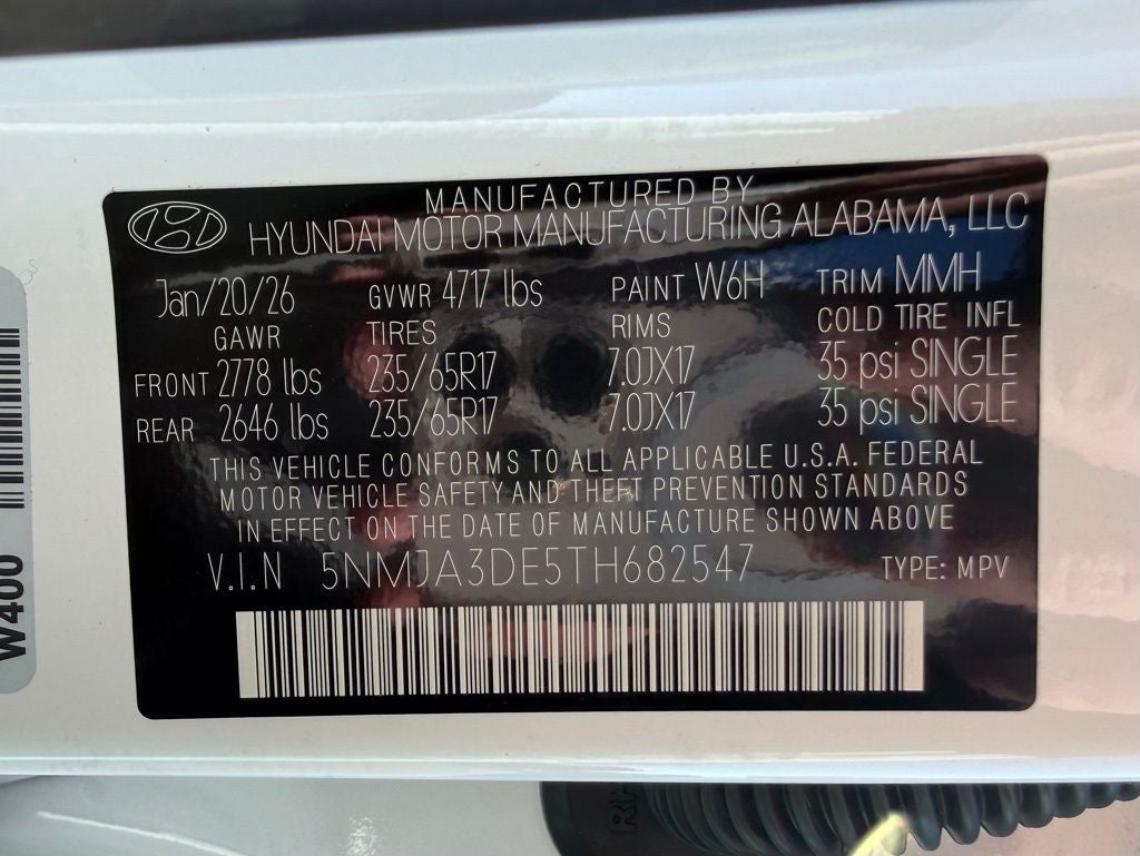 2026 Hyundai Tucson SE FWD