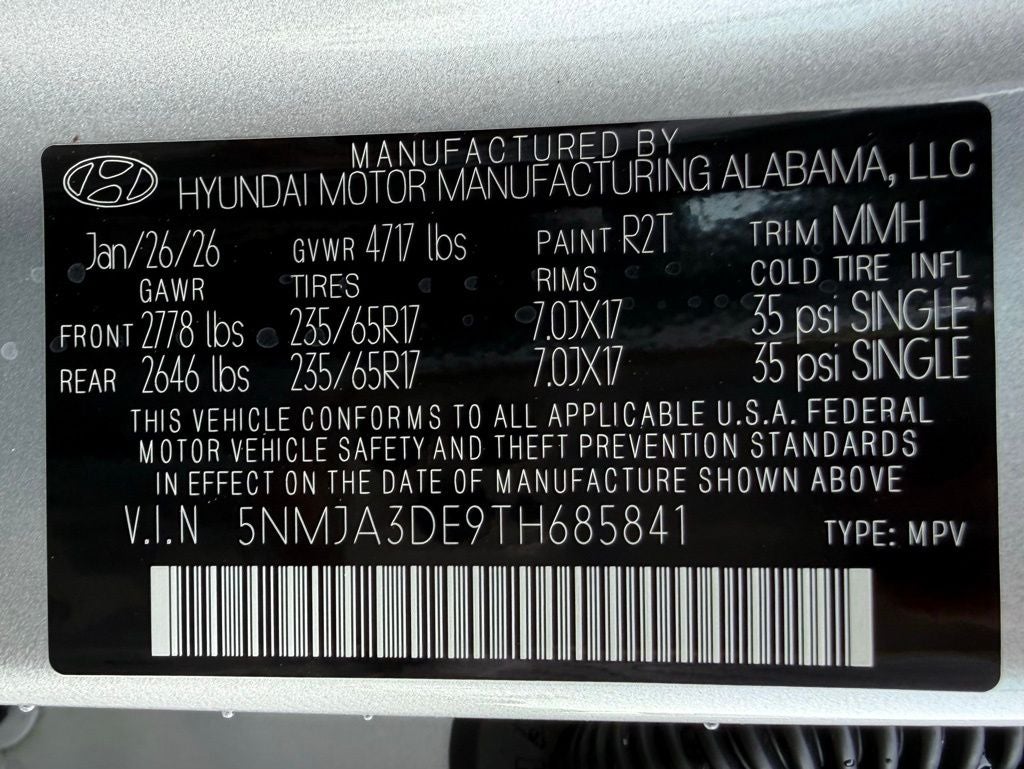 2026 Hyundai Tucson SE FWD