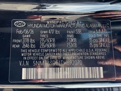 2026 Hyundai Tucson SEL FWD